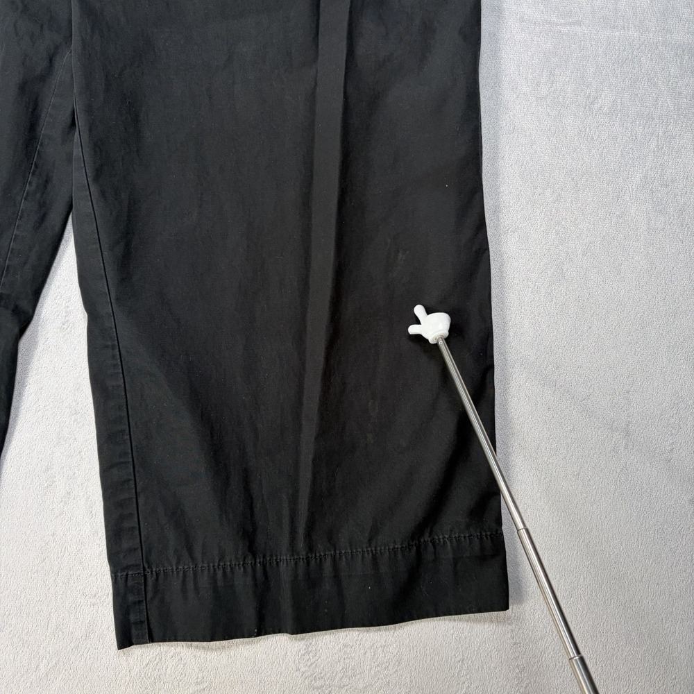Lauren Ralph Lauren capri Pants Womens Size 12 Black Cotton High Rise. - Picture 15 of 16